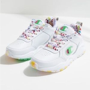 Susan Alexandra x Champion tennis shoes